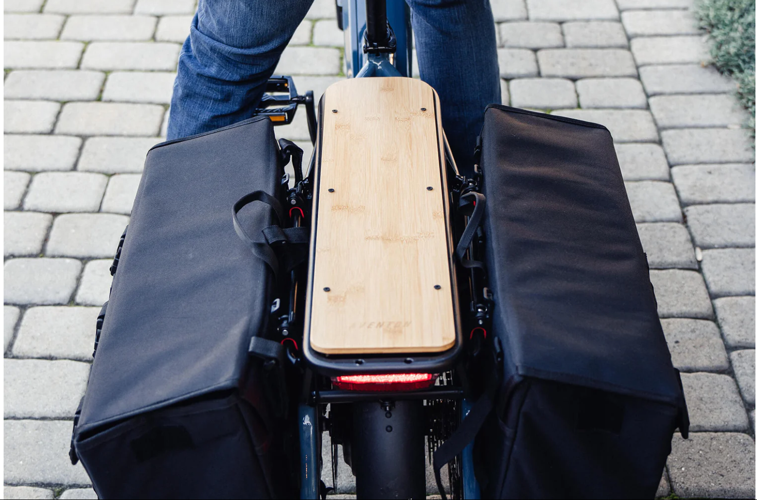 Aventon Abound Rear Rack Bamboo Board