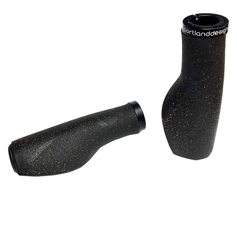 GRIPS PDW LOCKON CORK CHOP ERGO CORK/BK-CLAMP 128mm